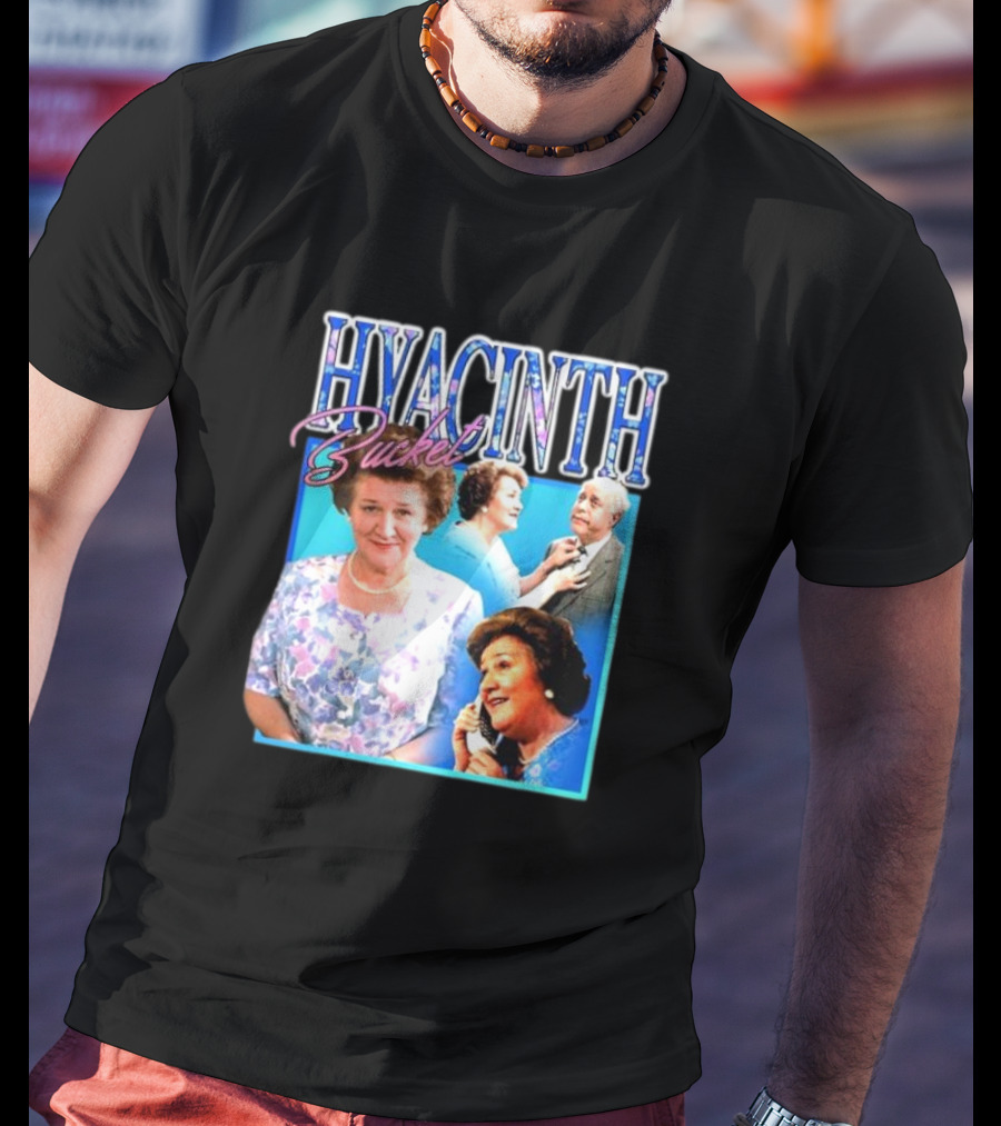 Hyacinth Bucket Residence Lady Of The House Speaking Floral Dress Compilation T-Shirt