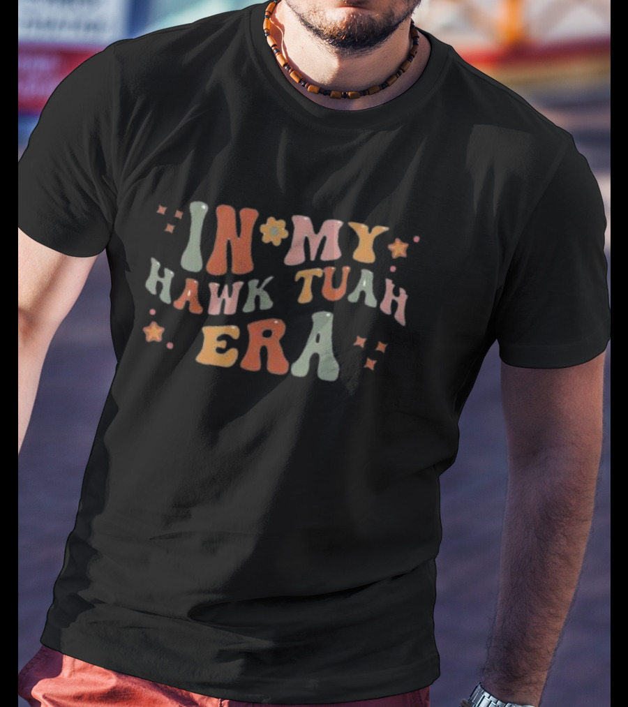In My Hawk Tuah Era Retro Starburst Elements T-Shirt