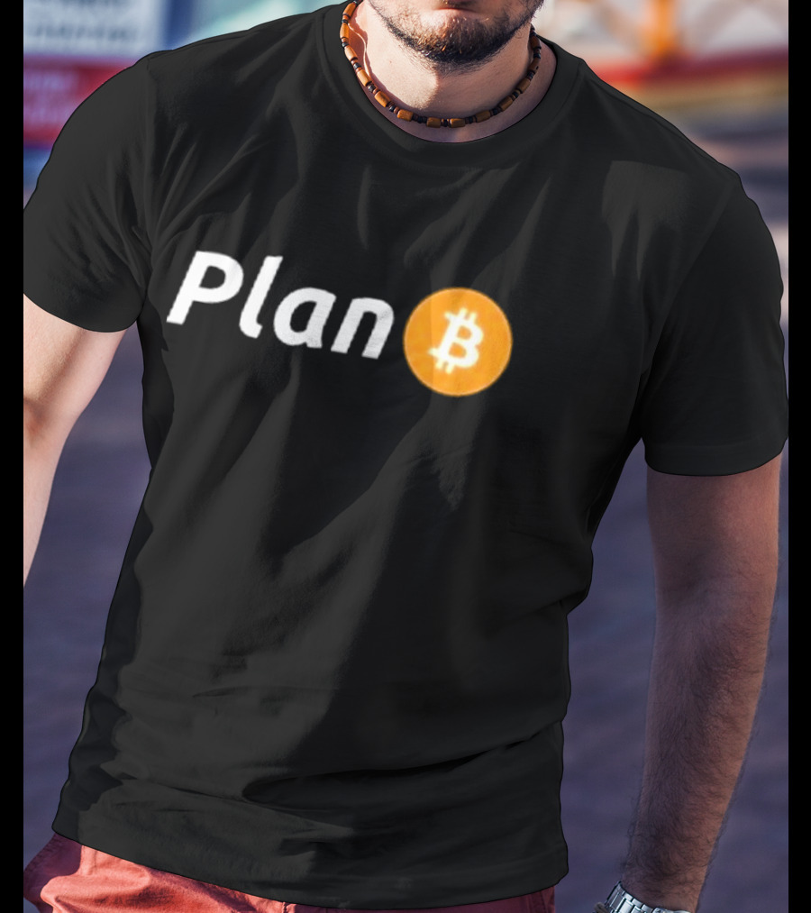 Plan B Bitcoin Orange T-Shirt