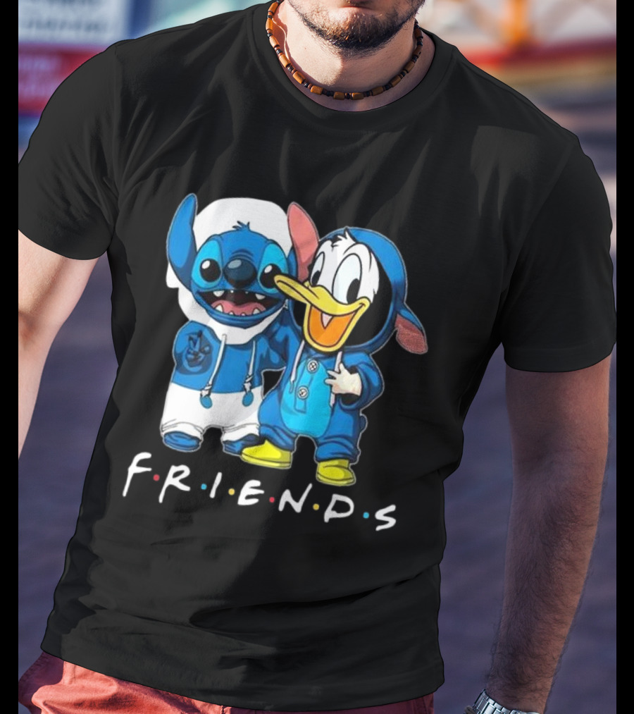 Friends Stitch And Donald Duck Disney Best Friends For Life T-Shirt