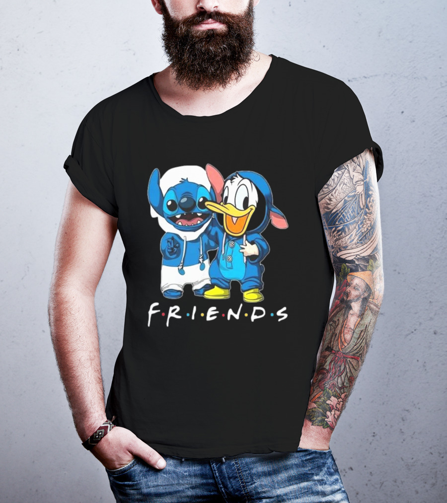 Friends Stitch And Donald Duck Disney Best Friends For Life T-Shirt