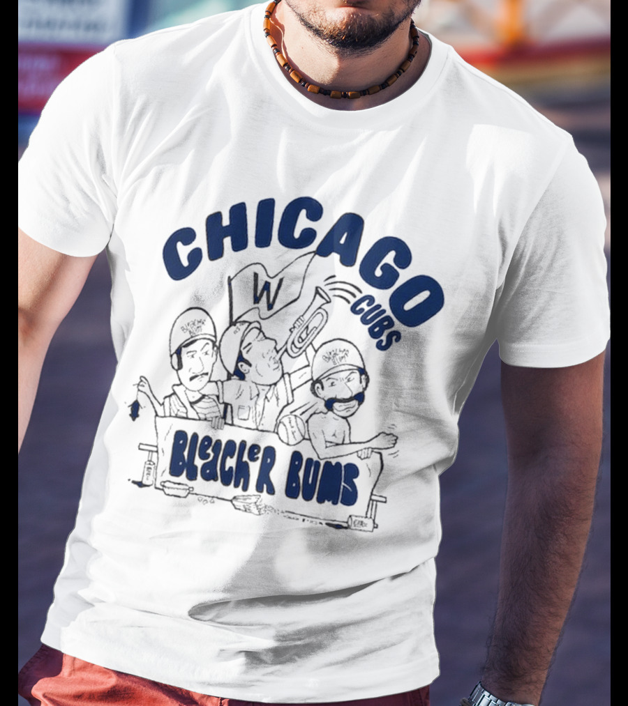 Chicago Cubs Bleacher Bums Tri-Blend T-Shirt