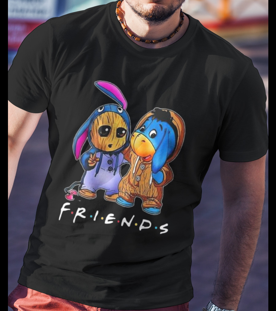 Groot Eeyore Friends Best Buddies Forever T-Shirt