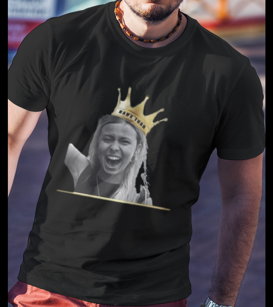 Hawk Tuah Crowned King Spit On That Thang 24 T-Shirt