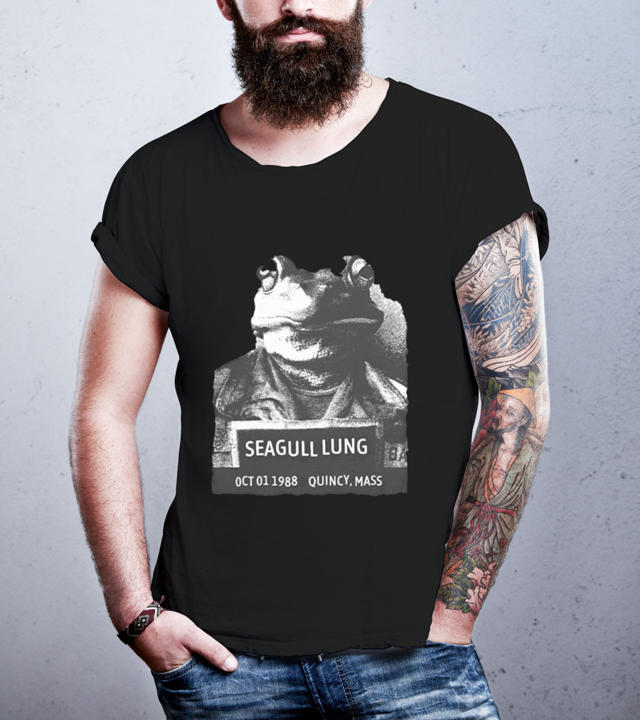 Mrballen Wearing Seagull Lung Oct 01 1988 Quincy Mass T-Shirt