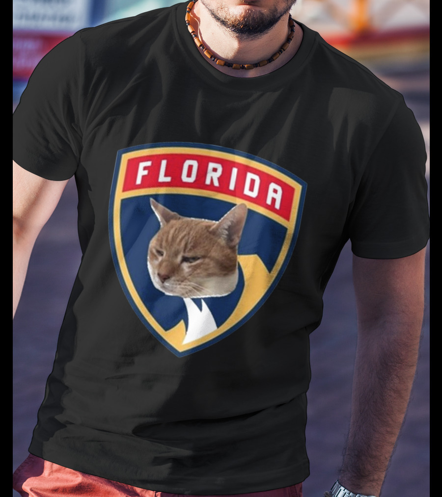 Paul Maurice Florida Cat NHL T-Shirt