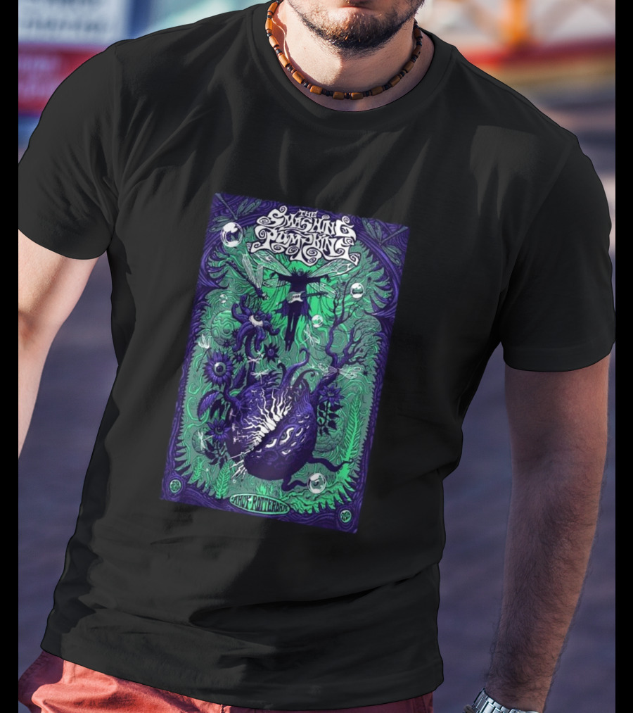 The Smashing Pumpkins Gothic Rotterdam Ahoy Psychedelic T-Shirt