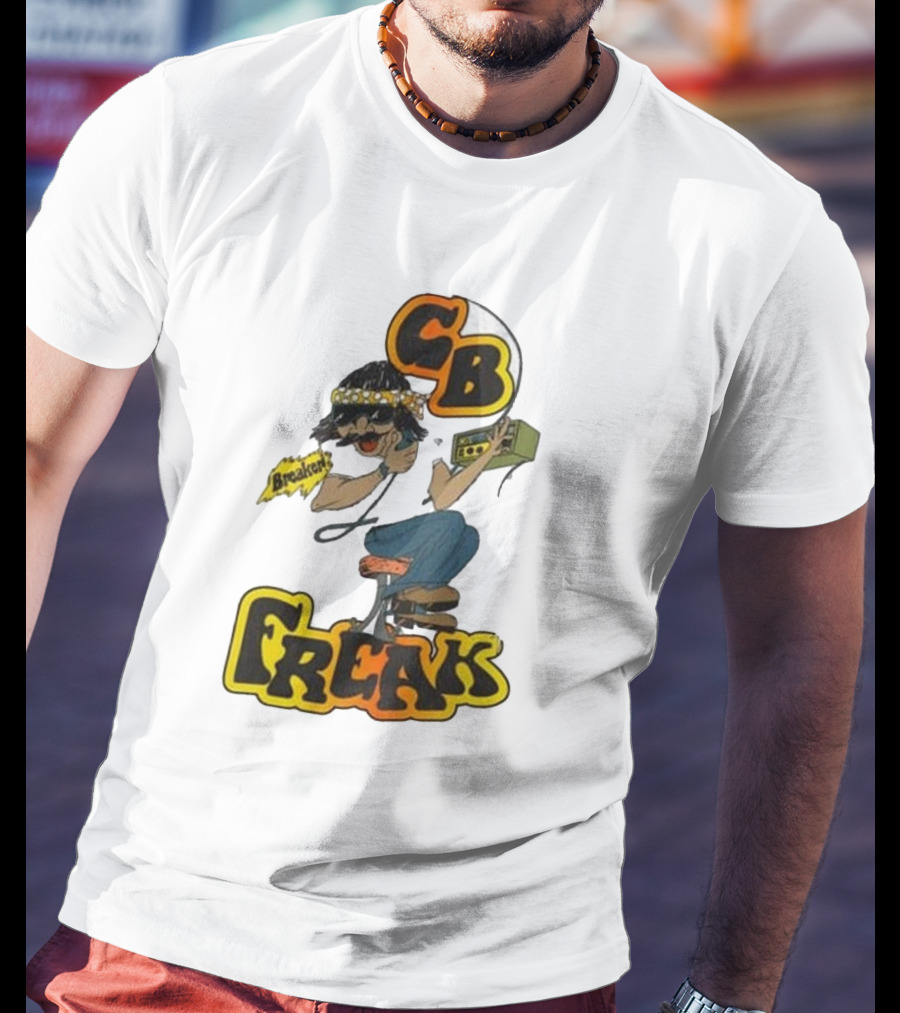 CB FREAK Breaker Trucker CB Radio Enthusiast T-Shirt