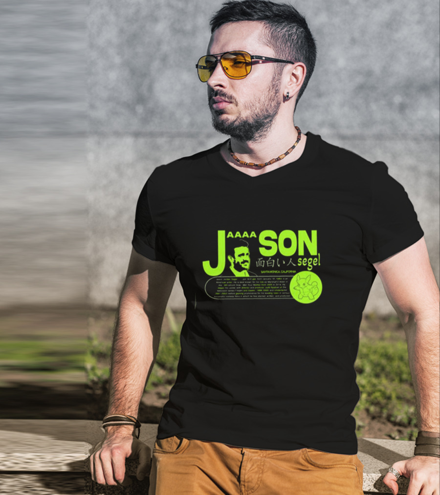 Jaaaason Segel Santamonica California T-Shirt