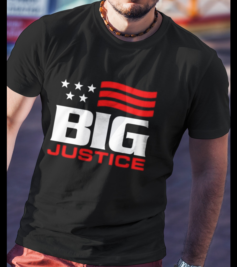 BIG JUSTICE American Flag T-Shirt