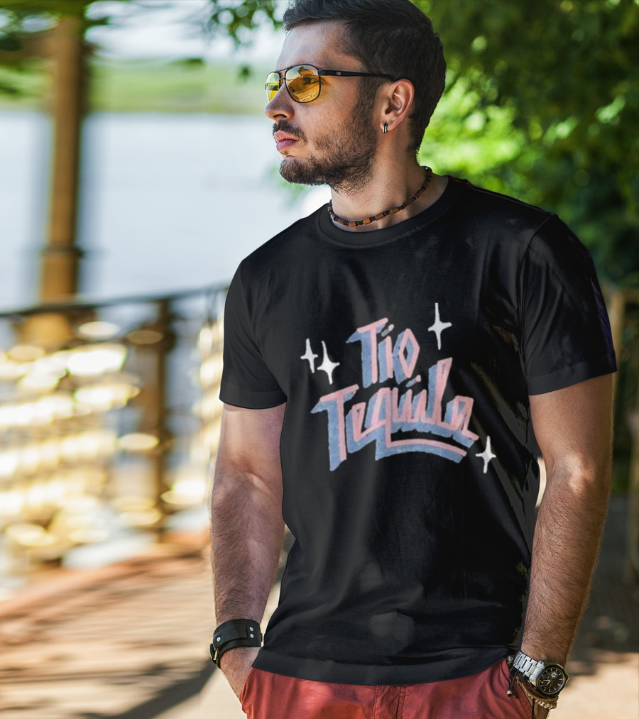 Adekunle Gold Tio Tequila Sparkle Stars T-Shirt