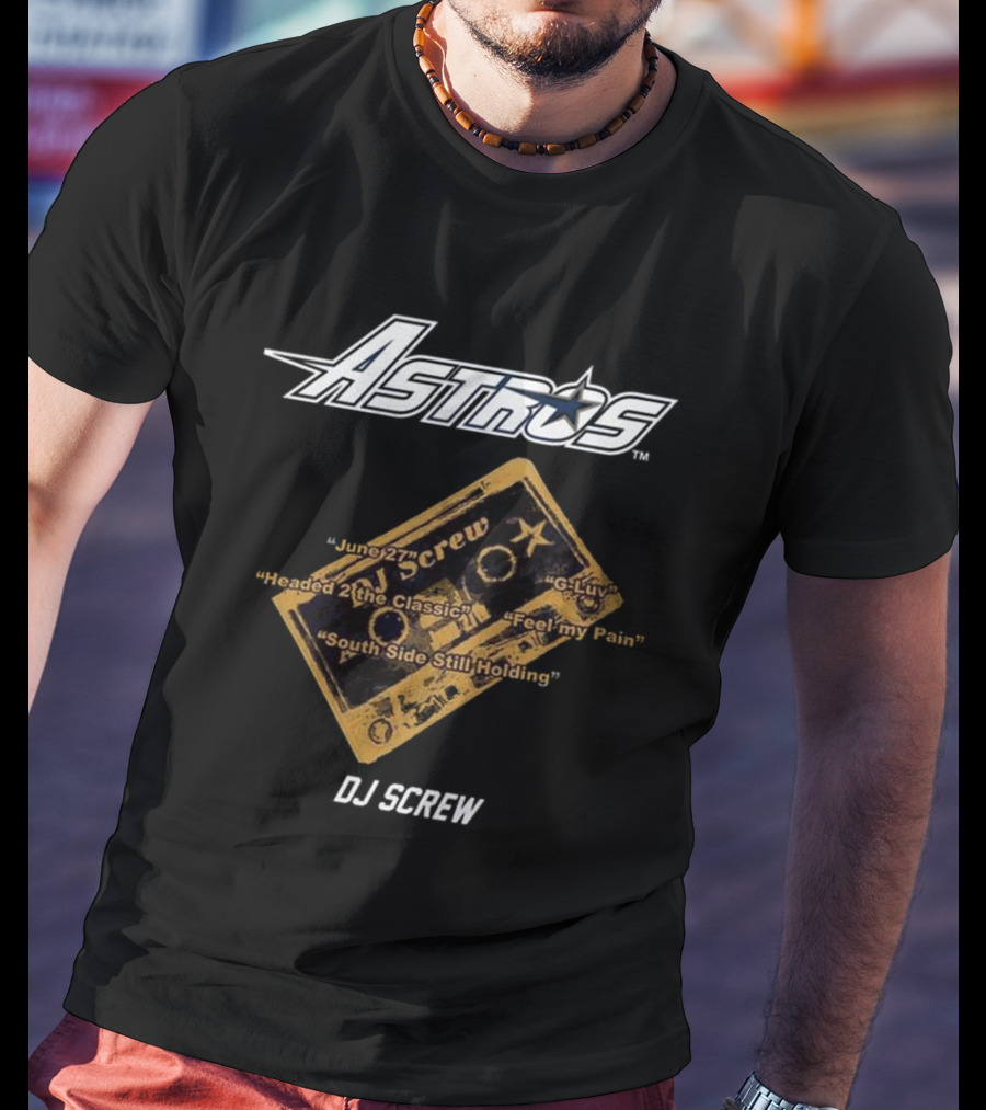 Astros June 27 DJ Screw Headed 2 The Classic South Side Still Holding Feel My Pain G-Luv T-Shirt