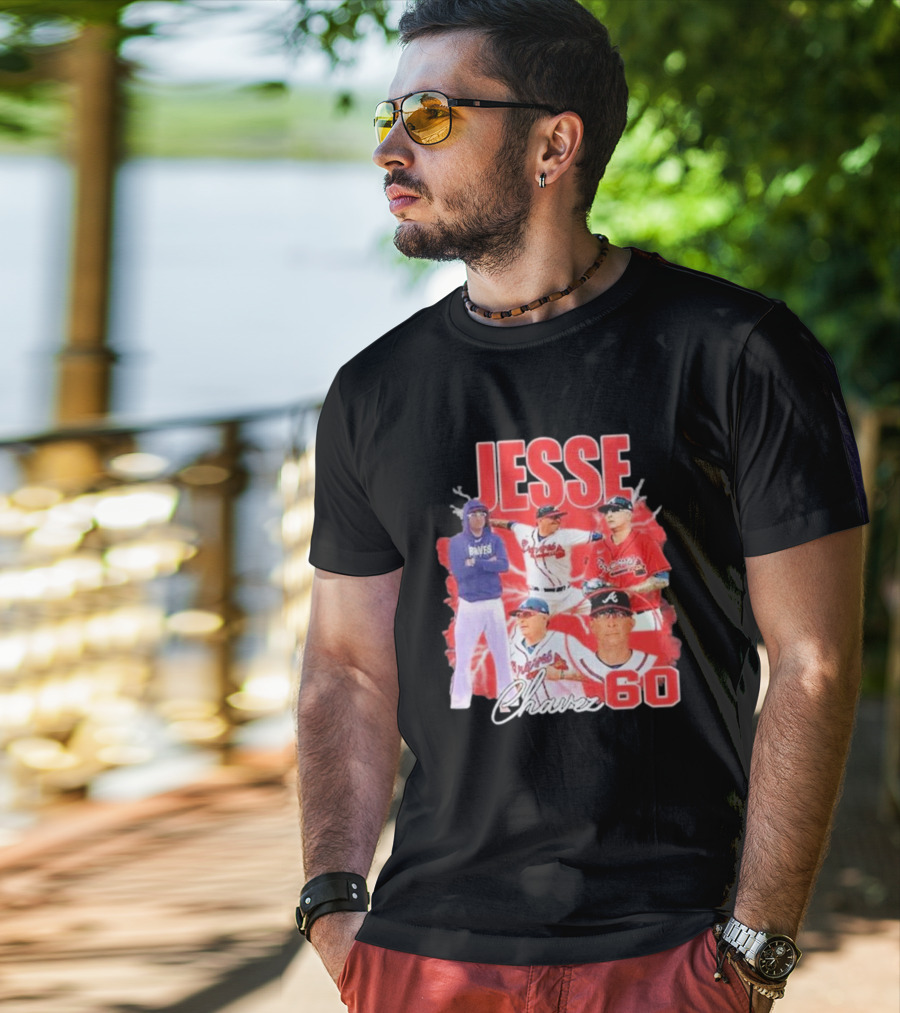 Braves Jesse Chavez 60 T-Shirt