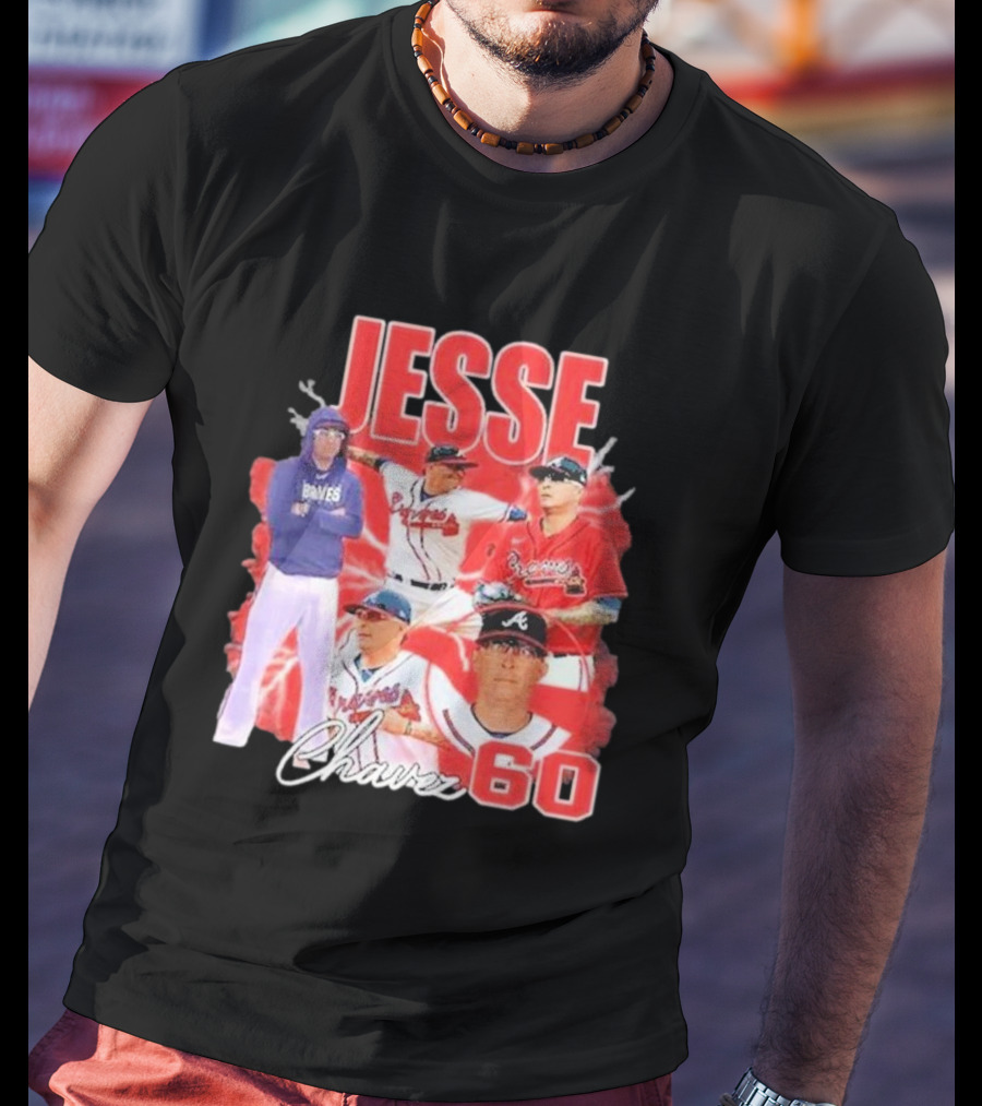 Braves Jesse Chavez 60 T-Shirt