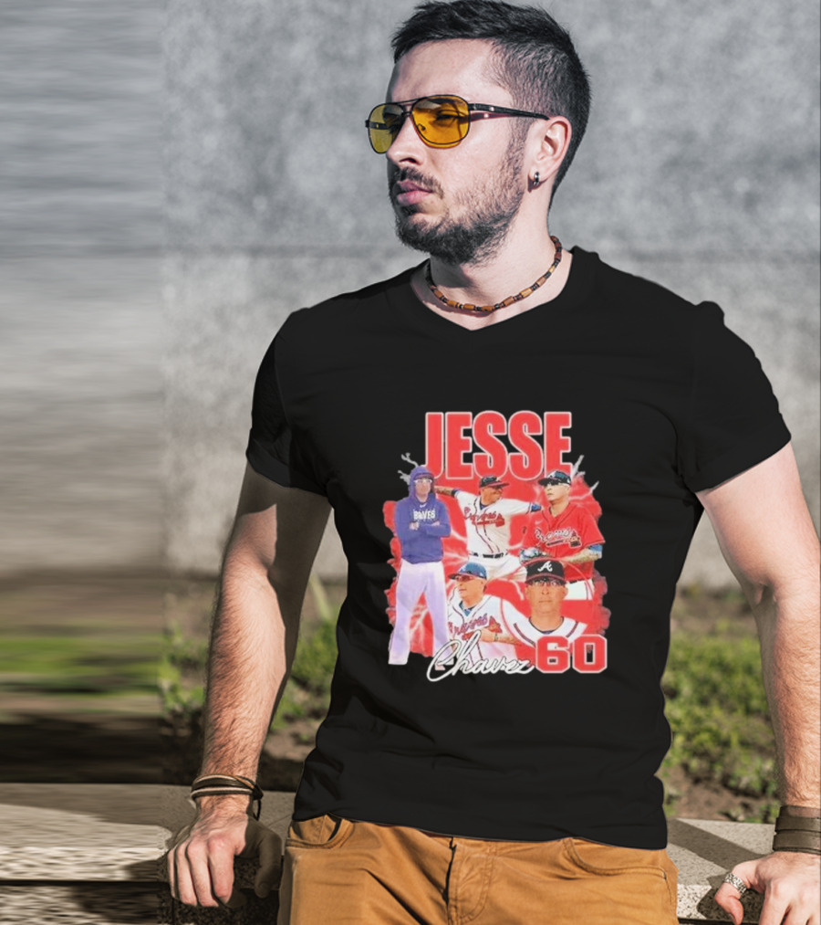 Braves Jesse Chavez 60 T-Shirt