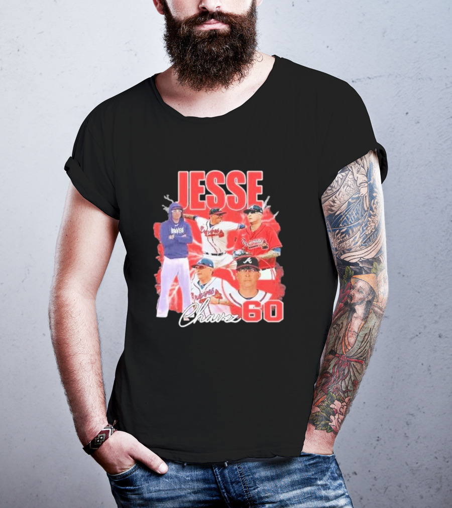 Braves Jesse Chavez 60 T-Shirt