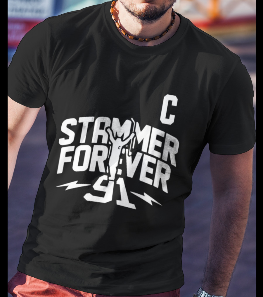 Stammer Forever 91 Hockey Captain Tribute Thank You Stammer T-Shirt
