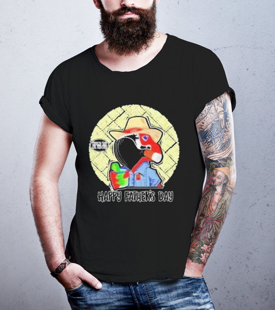 Happy Father’s Day Wishing You All The Best Toucan Hat And Drink T-Shirt