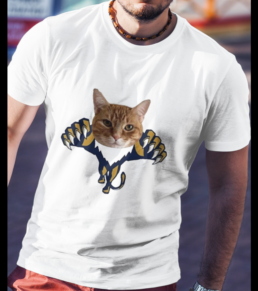 Paul Maurice Florida Panthers Cat T-Shirt