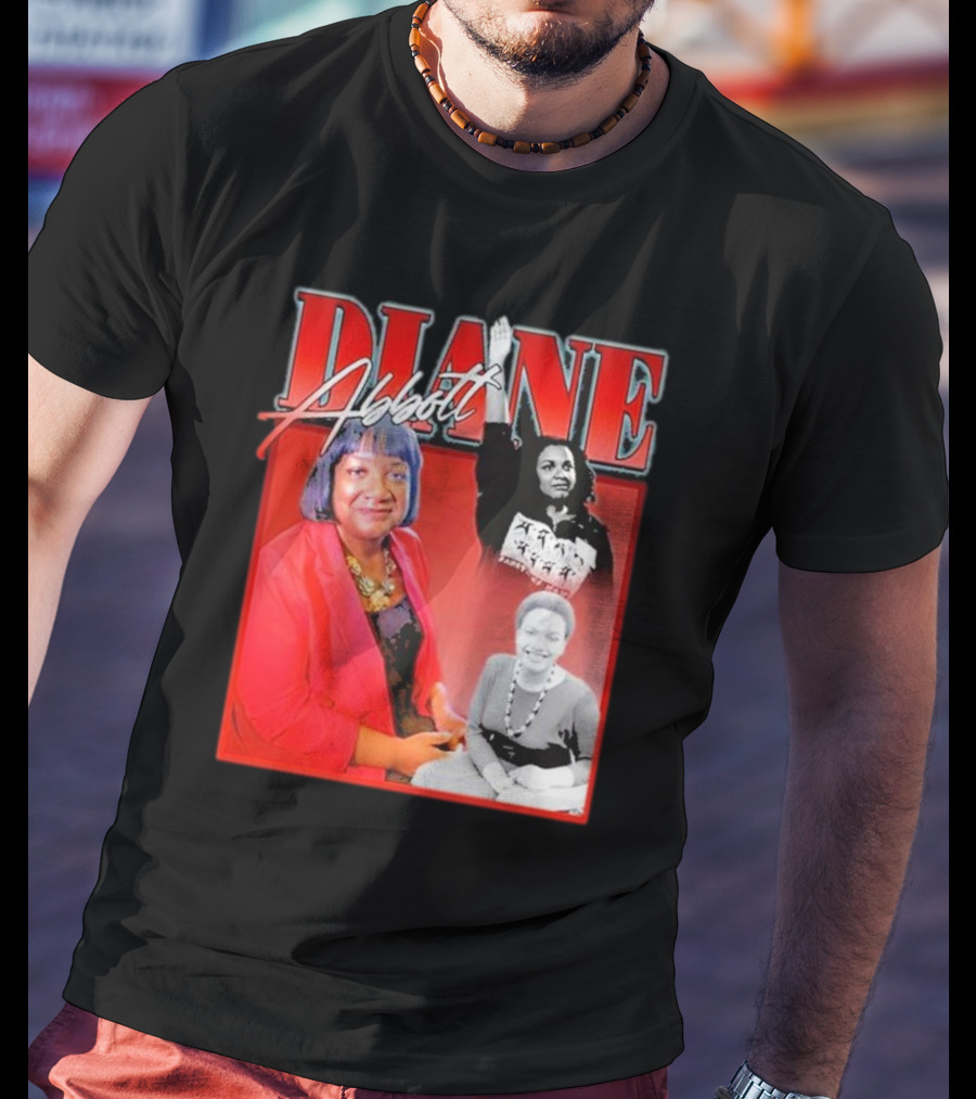 Diane Abbott Empowerment Portrait Collage T-Shirt