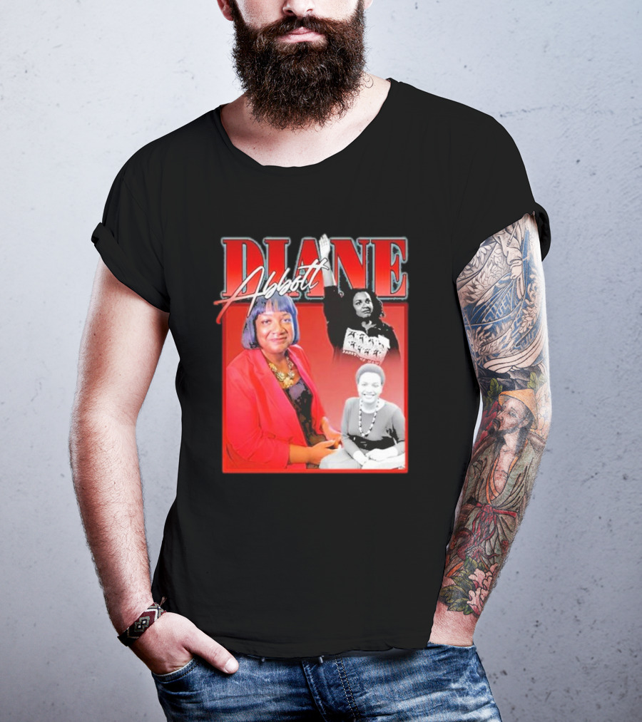Diane Abbott Empowerment Portrait Collage T-Shirt