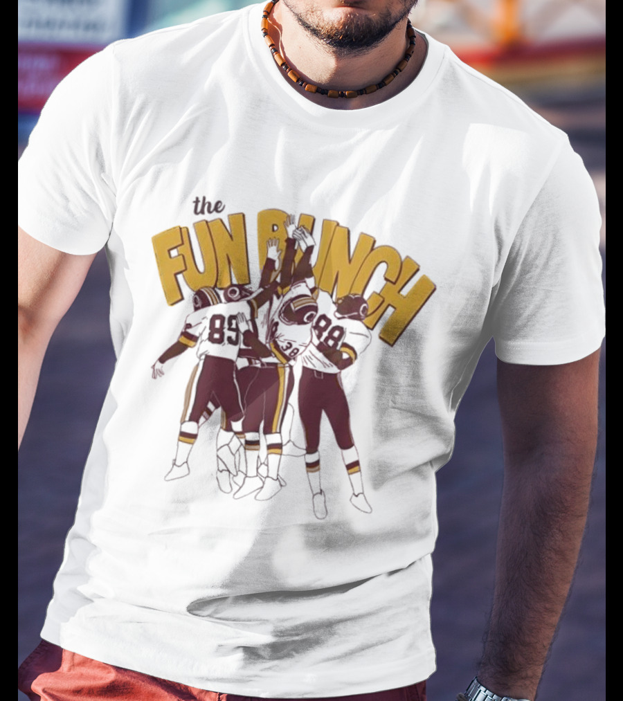 The Fun Bunch Rick Doc Walker Football T-Shirt