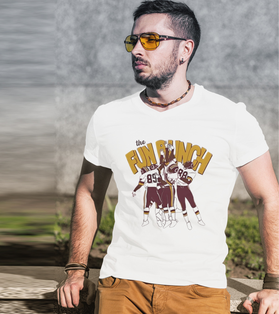 The Fun Bunch Rick Doc Walker Football T-Shirt