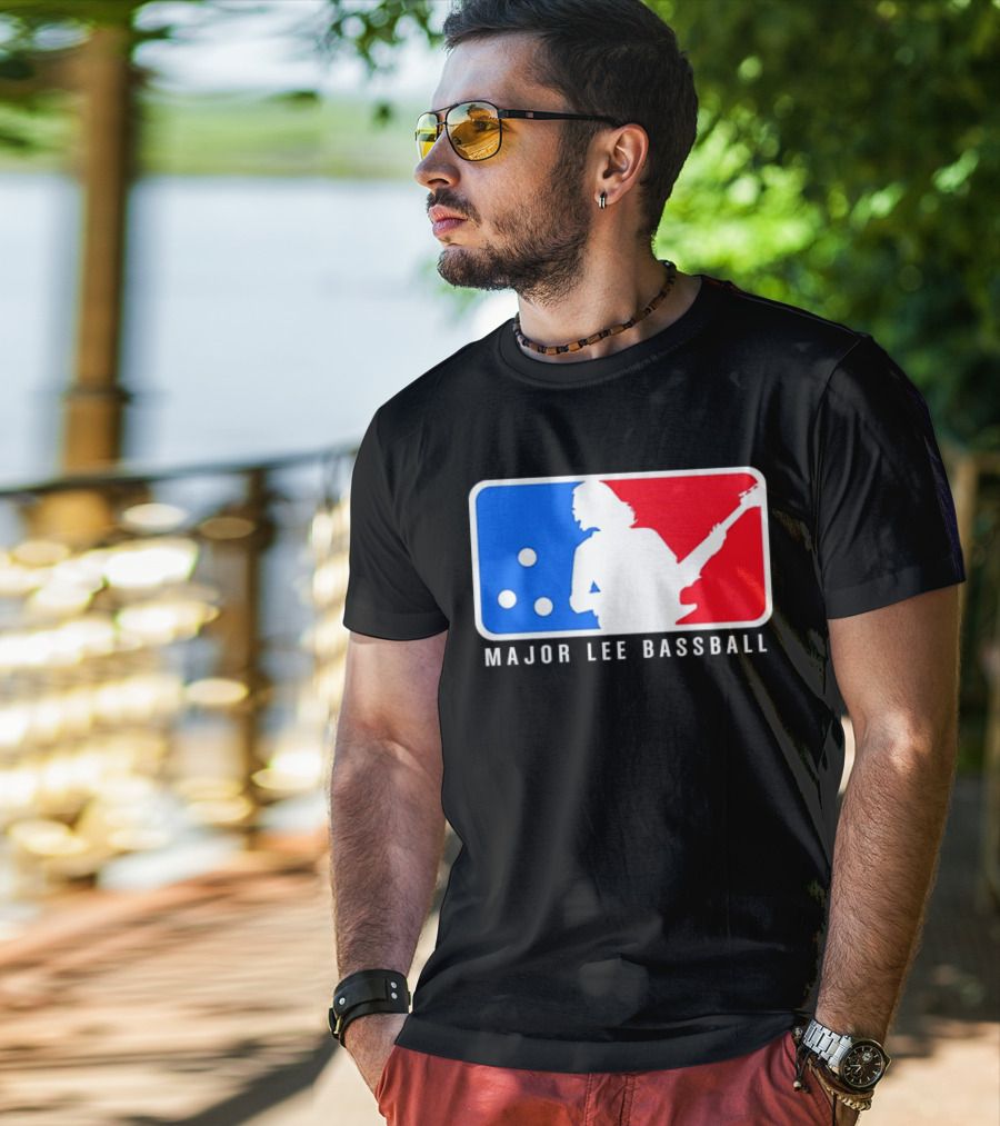 MAJOR LEE BASSBALL Bass Guitar T-Shirt