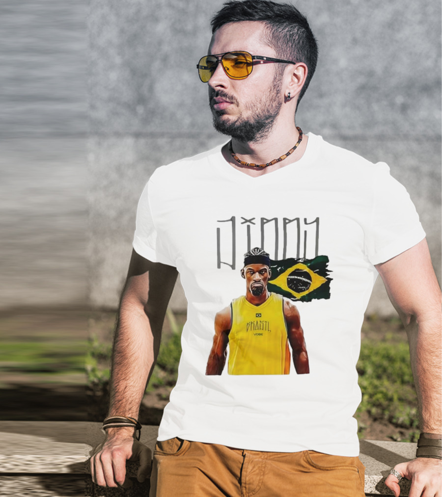 Jimmy Brasil Vibe Neymar Brazil Team T-Shirt