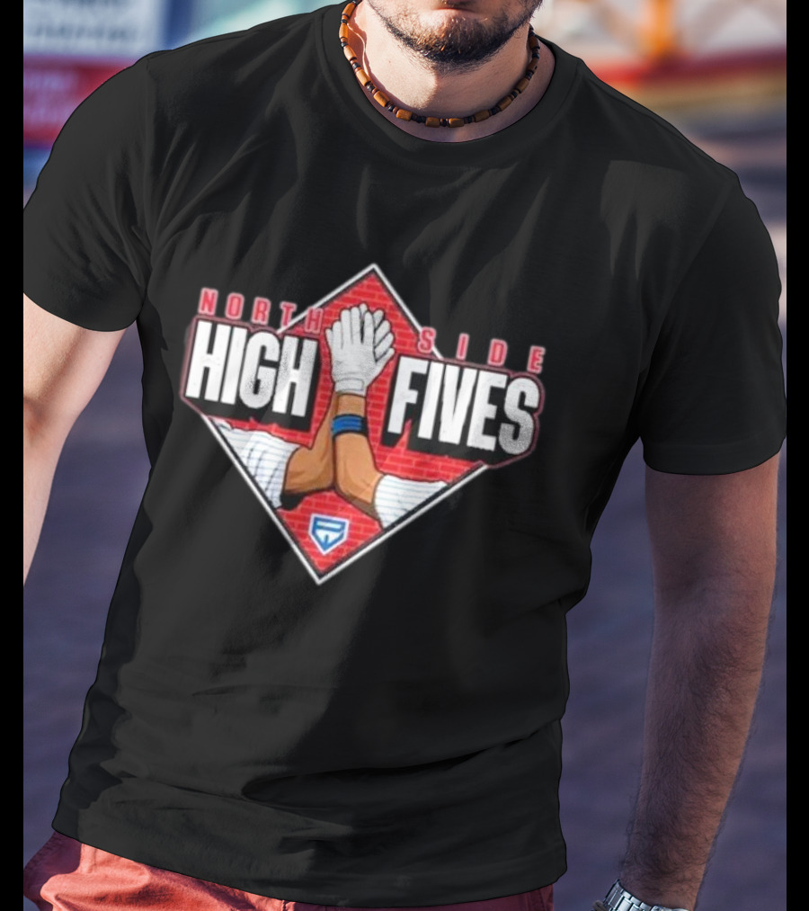 North Side High Fives Baseball Team Spirit T-Shirt