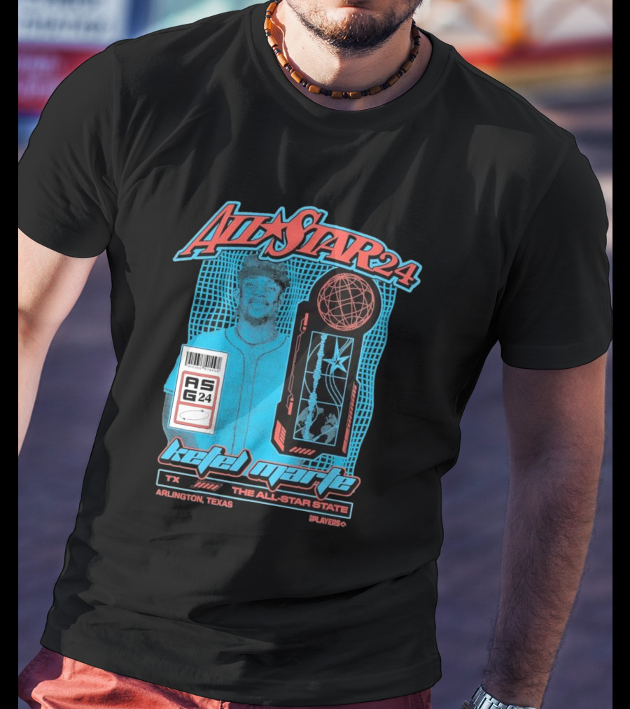 All-Star 24 Ketel Marte Arlington Texas ASG 24 The All-Star State T-Shirt