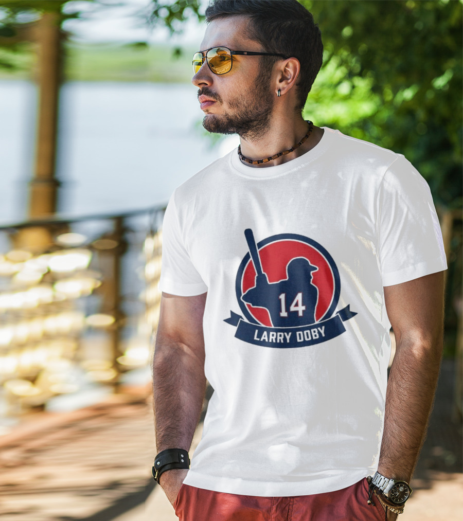 Larry Doby 14 Baseball T-Shirt