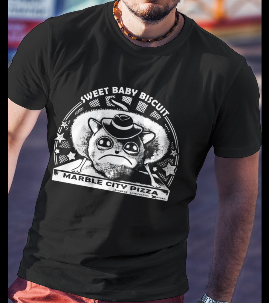 Sweet Baby Biscuit Marble City Pizza Cheese Pepperoni Other T-Shirt