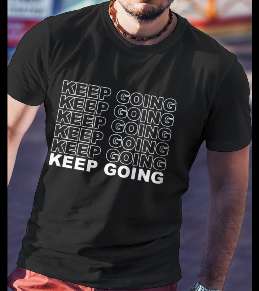 Dwight Howard Keep Going Keep Going Motivation Repeated T-Shirt