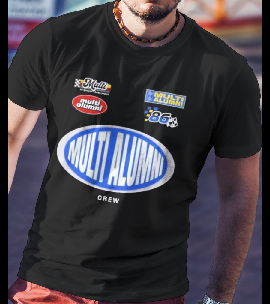 Big K.R.I.T. Multi Alumni Racing Crew 86 High-Quality Bass Music T-Shirt