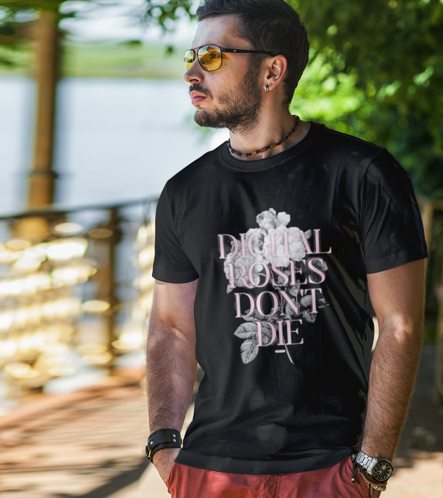 Big Krit Shop Big K.R.I.T. Digital Roses Don't Die T-Shirt