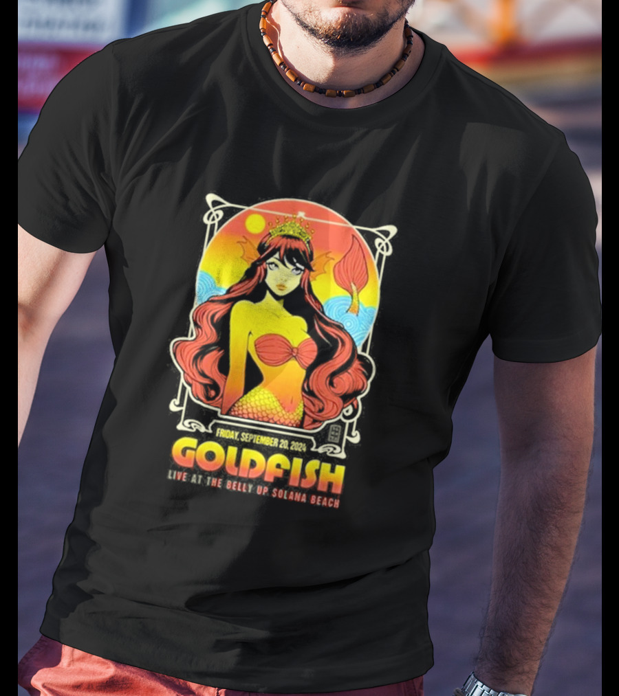 Goldfish Live At The Belly Up Solana Beach Friday September 20 T-Shirt