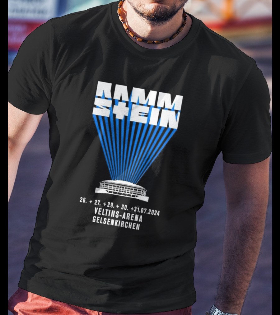Rammstein Veltins-Arena Gelsenkirchen 26 27 29 30 31 07 T-Shirt