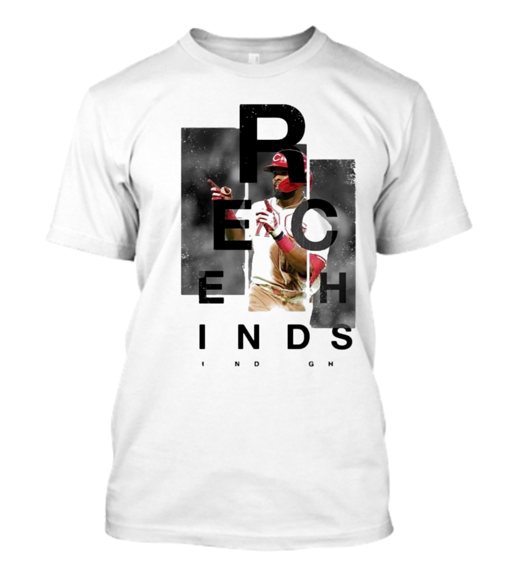 Rece Hinds Hindsight Baseball Player T-Shirt