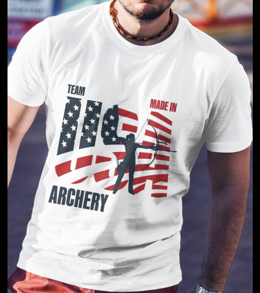 Team USA Archery Made In Olympic T-Shirt