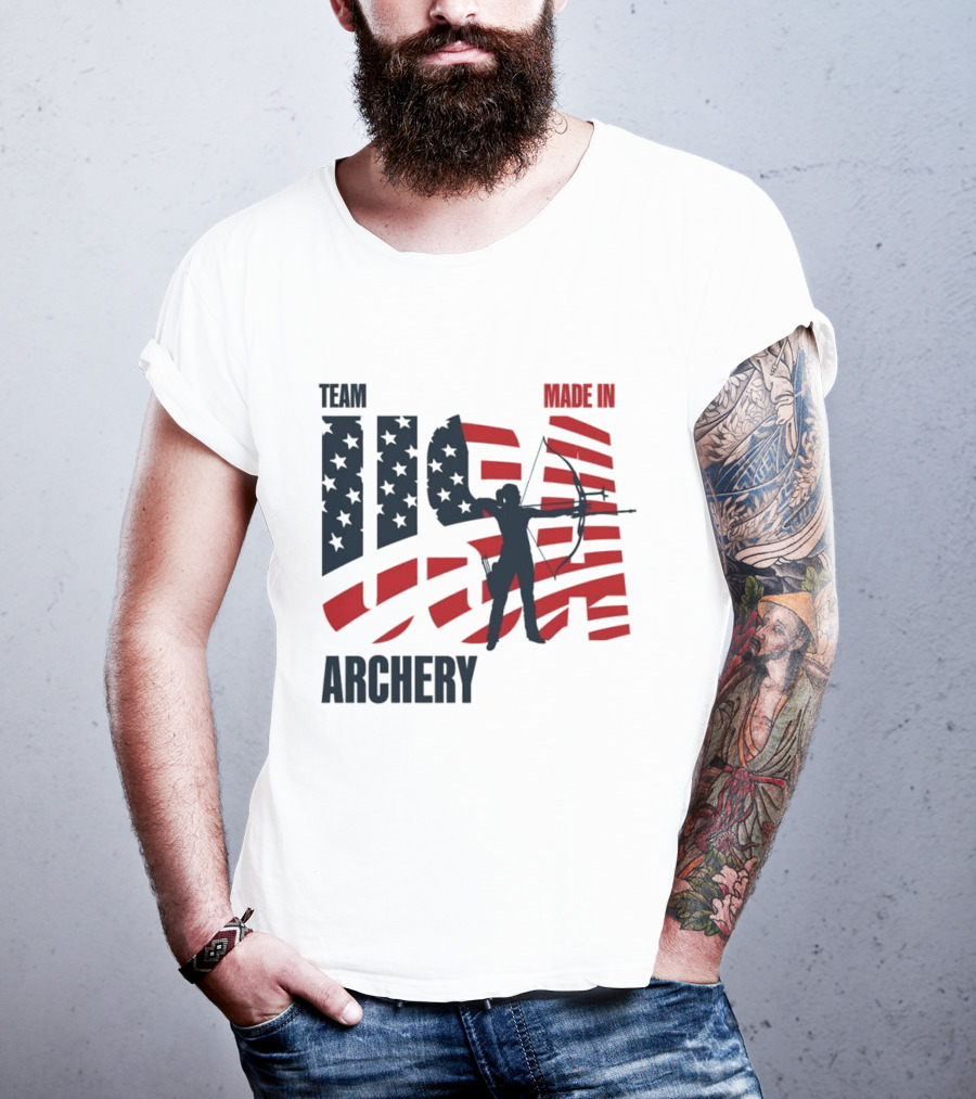 Team USA Archery Made In Olympic T-Shirt