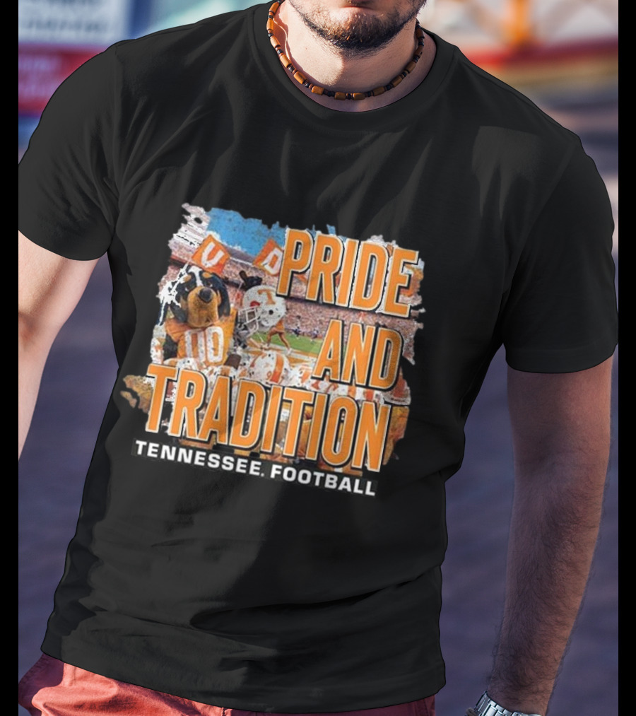 Tennessee Football Pride And Tradition Vols Stadium T-Shirt