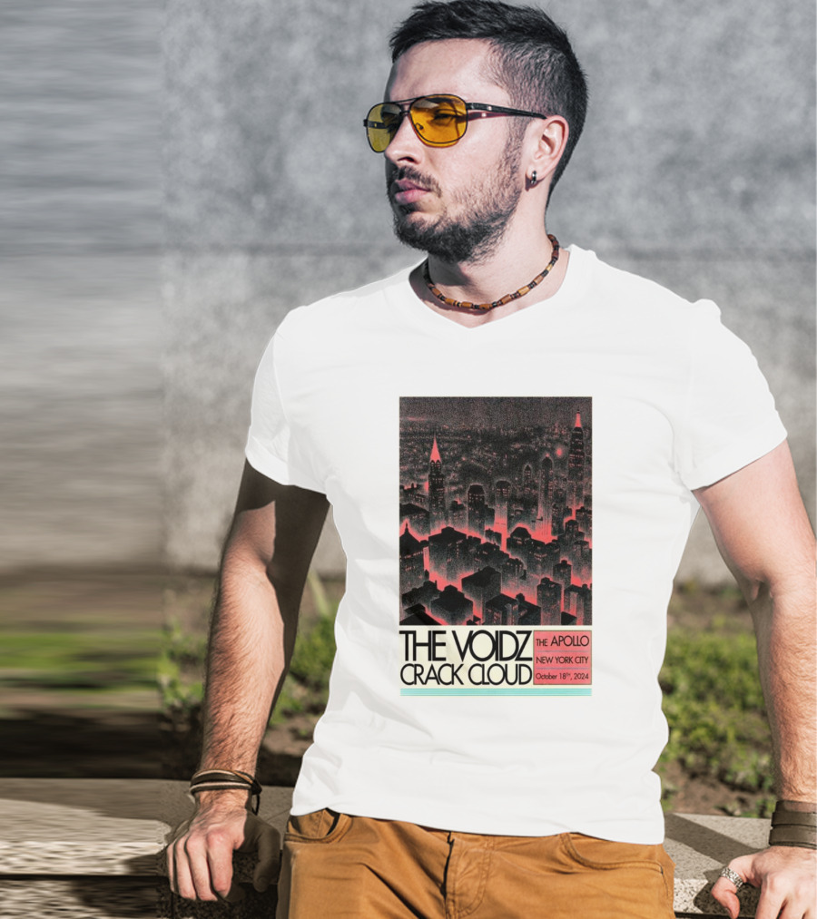 The Voidz Crack Cloud The Apollo New York City October 18th T-Shirt