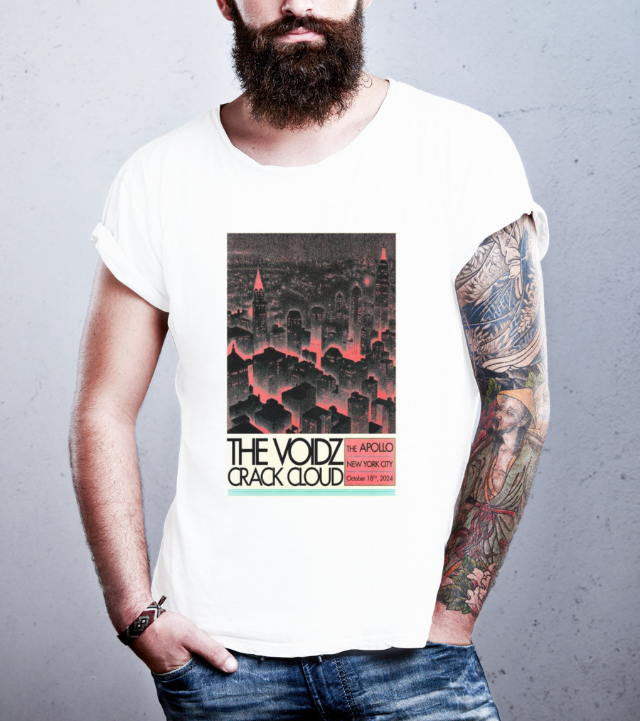 The Voidz Crack Cloud The Apollo New York City October 18th T-Shirt