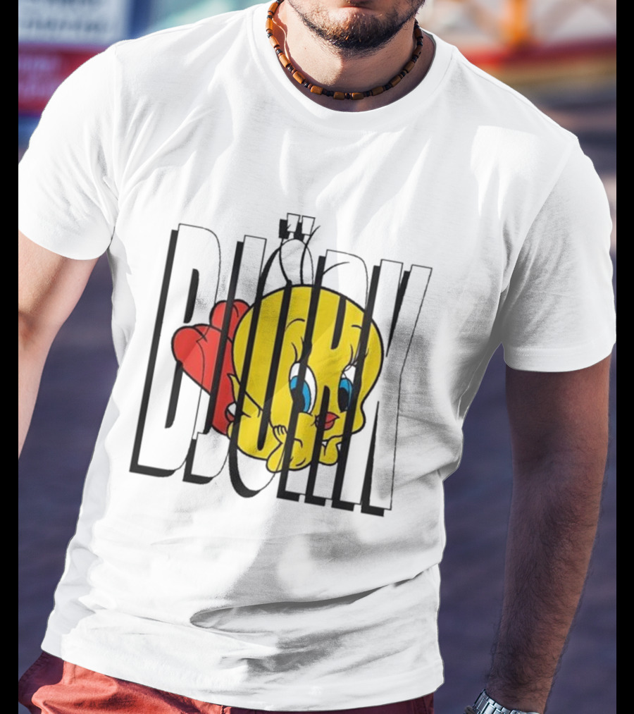 Björk Tweety Bird Mashup T-Shirt