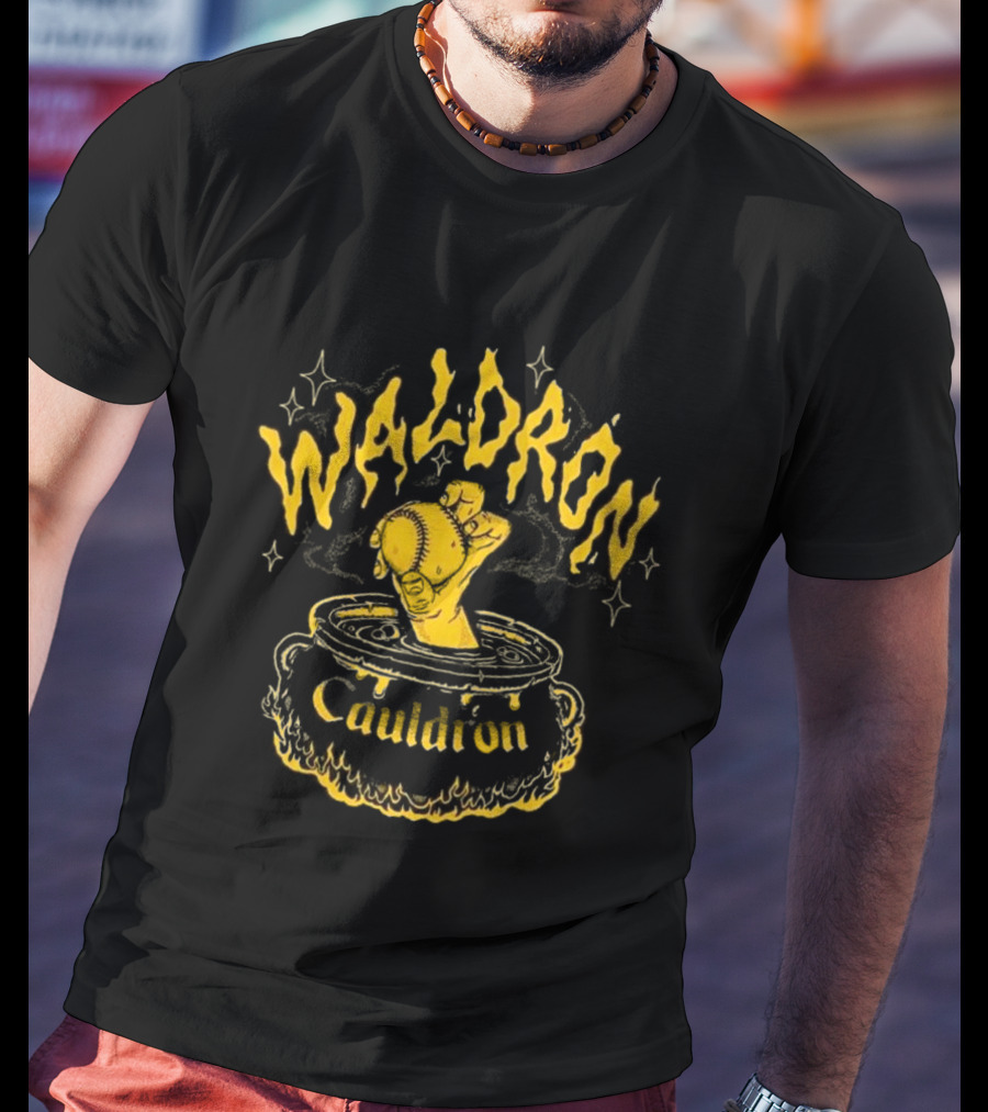 Waldron Cauldron Classic Blend Fabric Baseball Magic T-Shirt
