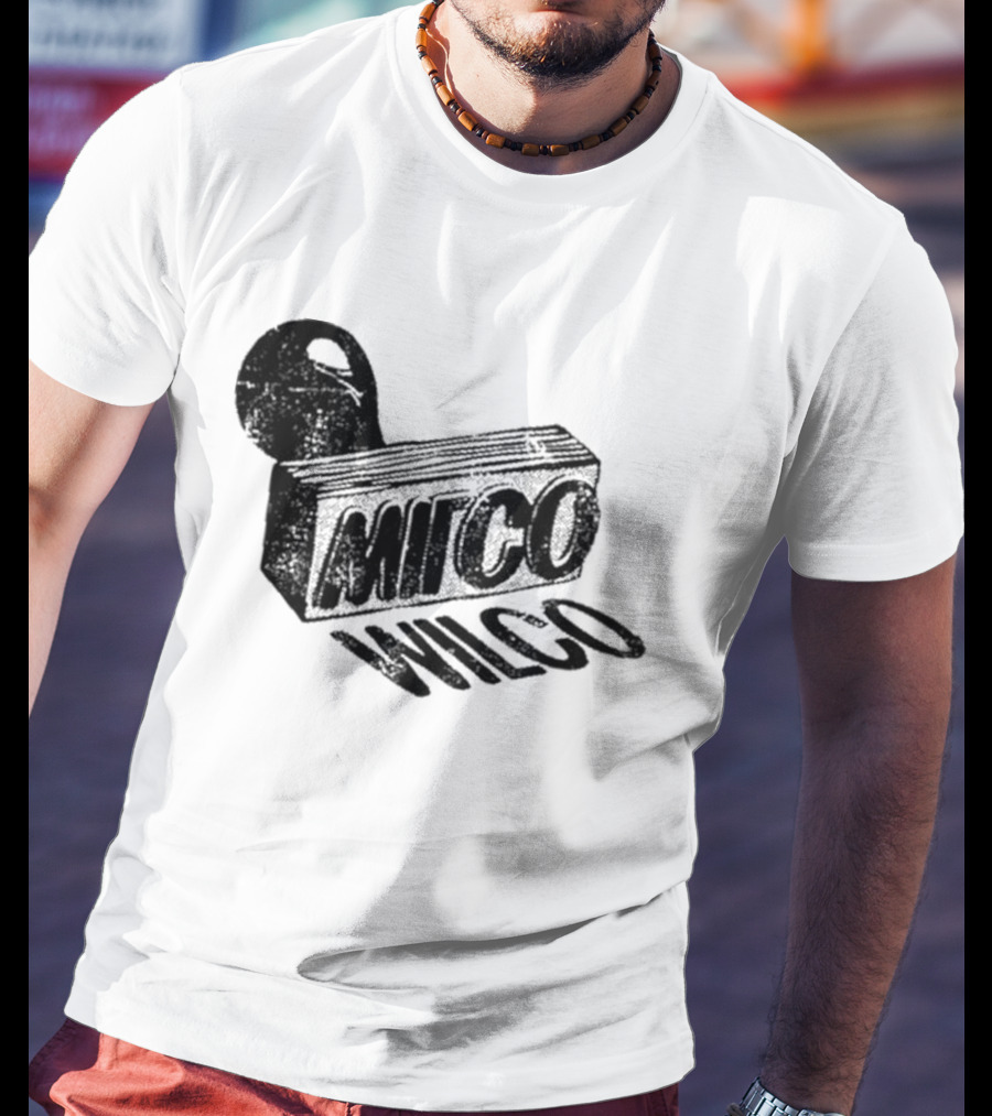 Wilco Stamp Rubber Ink Block T-Shirt