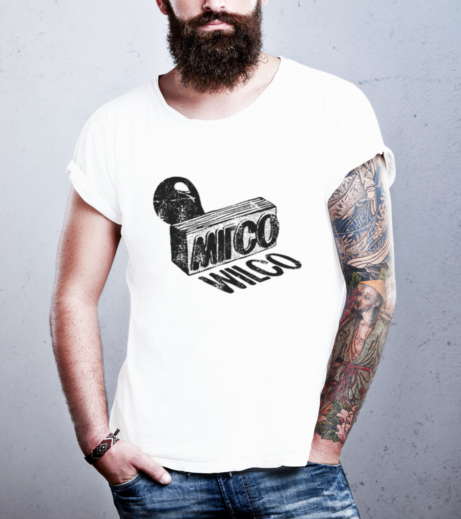 Wilco Stamp Rubber Ink Block T-Shirt