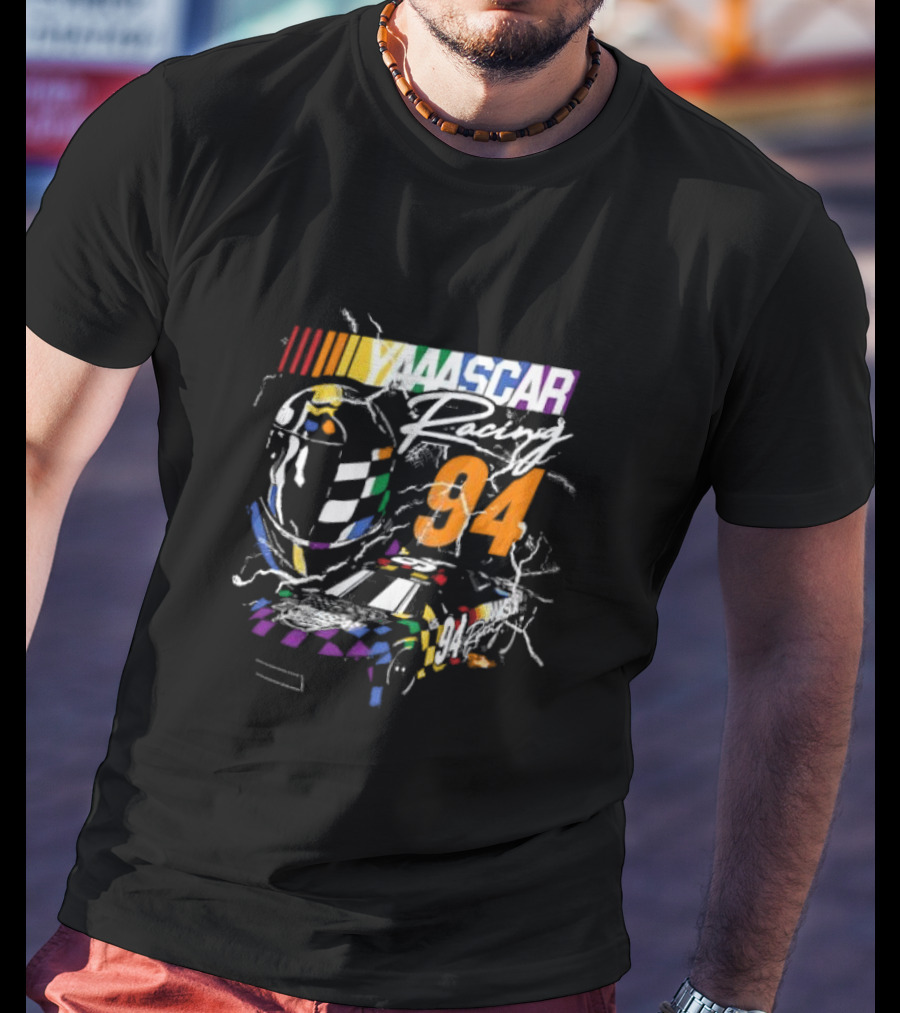 YAAASCAR Racing 94 NASCAR Checkered Flag Sports T-Shirt