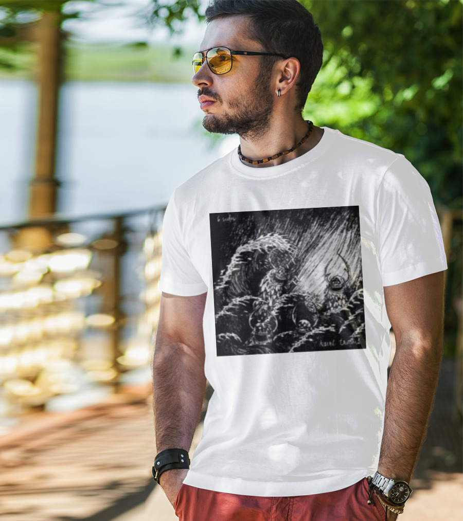 Kurt Travis B Sides Ocean Wave Creatures T-Shirt